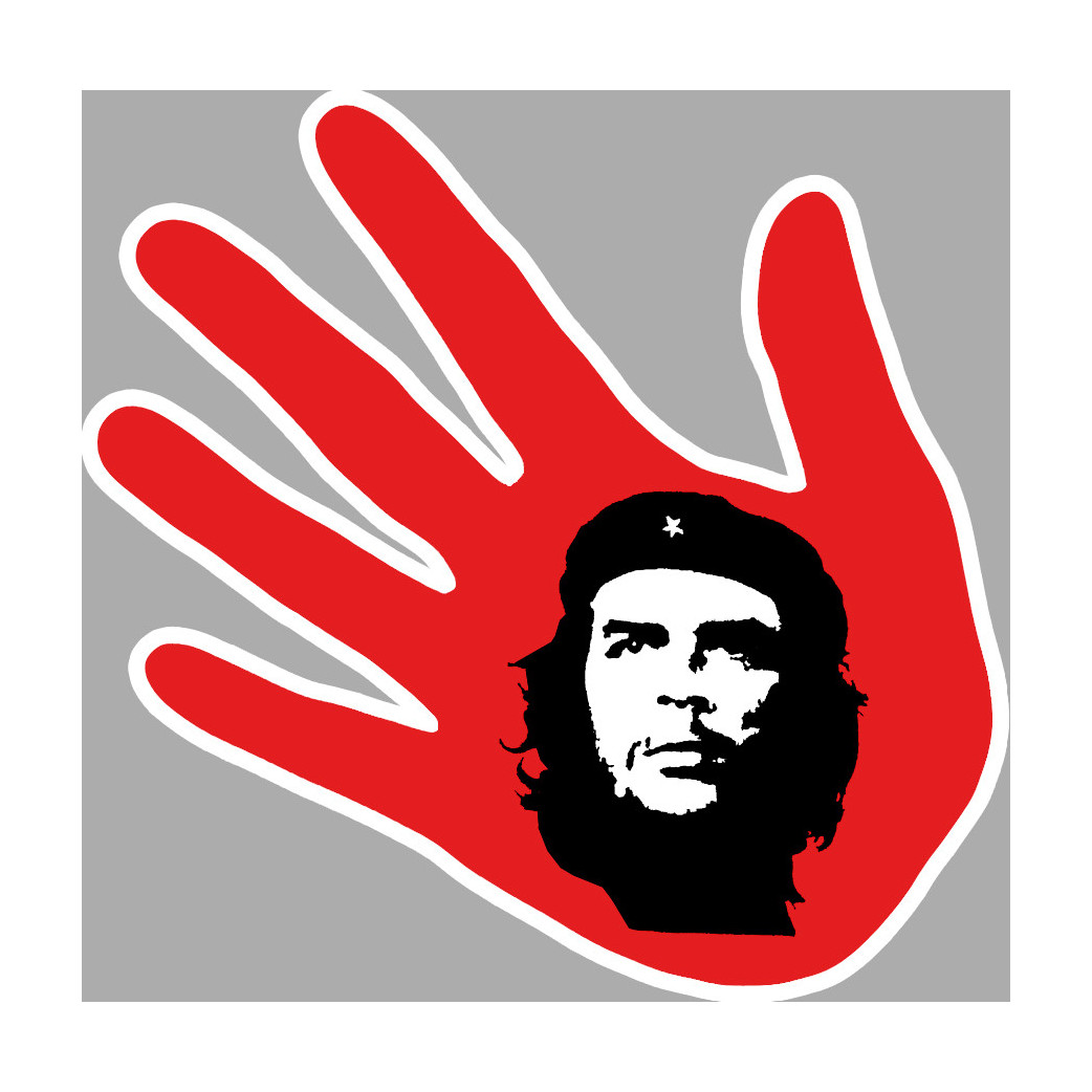 Main Ché - 15x15cm - Sticker/autocollant